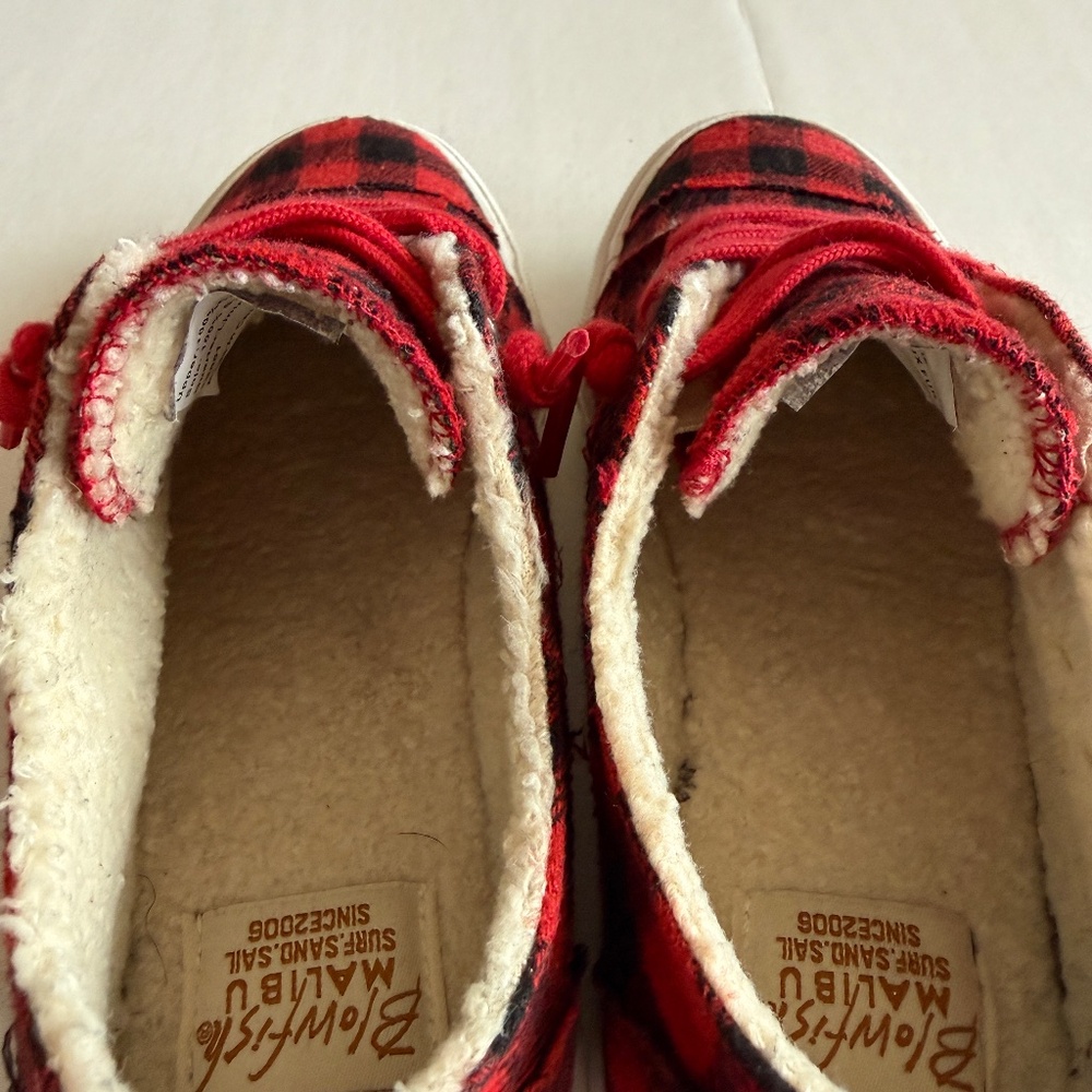 Blowfish Buffalo Plaid Sneaker size 7 1/2 - Picture 5 of 10